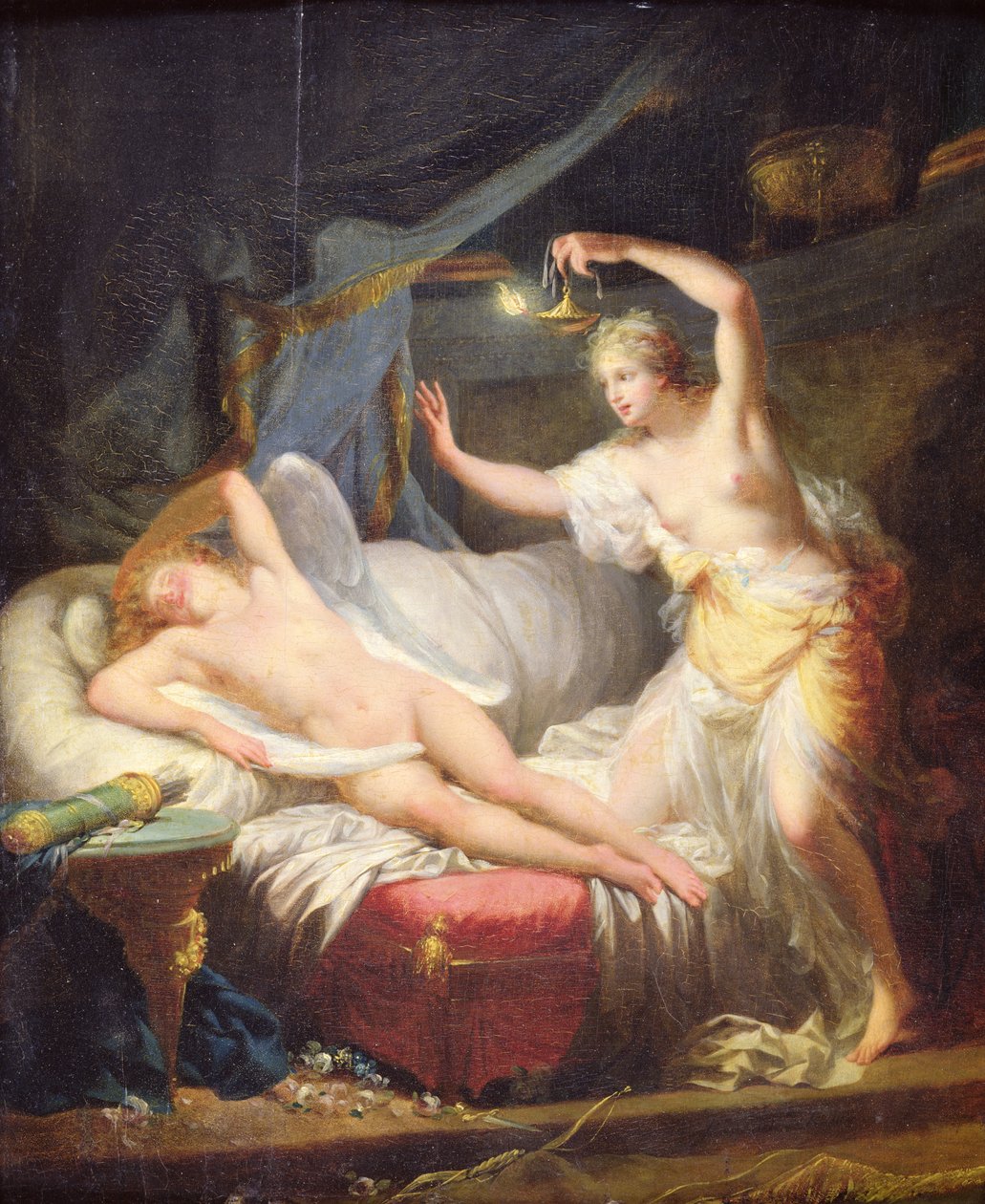 Amor og Psyche av Jean Baptiste Regnault