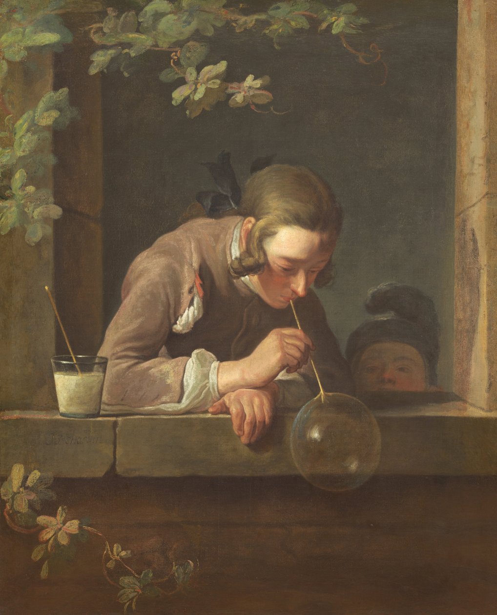 Såpebobler av Jean Baptiste Simeon Chardin