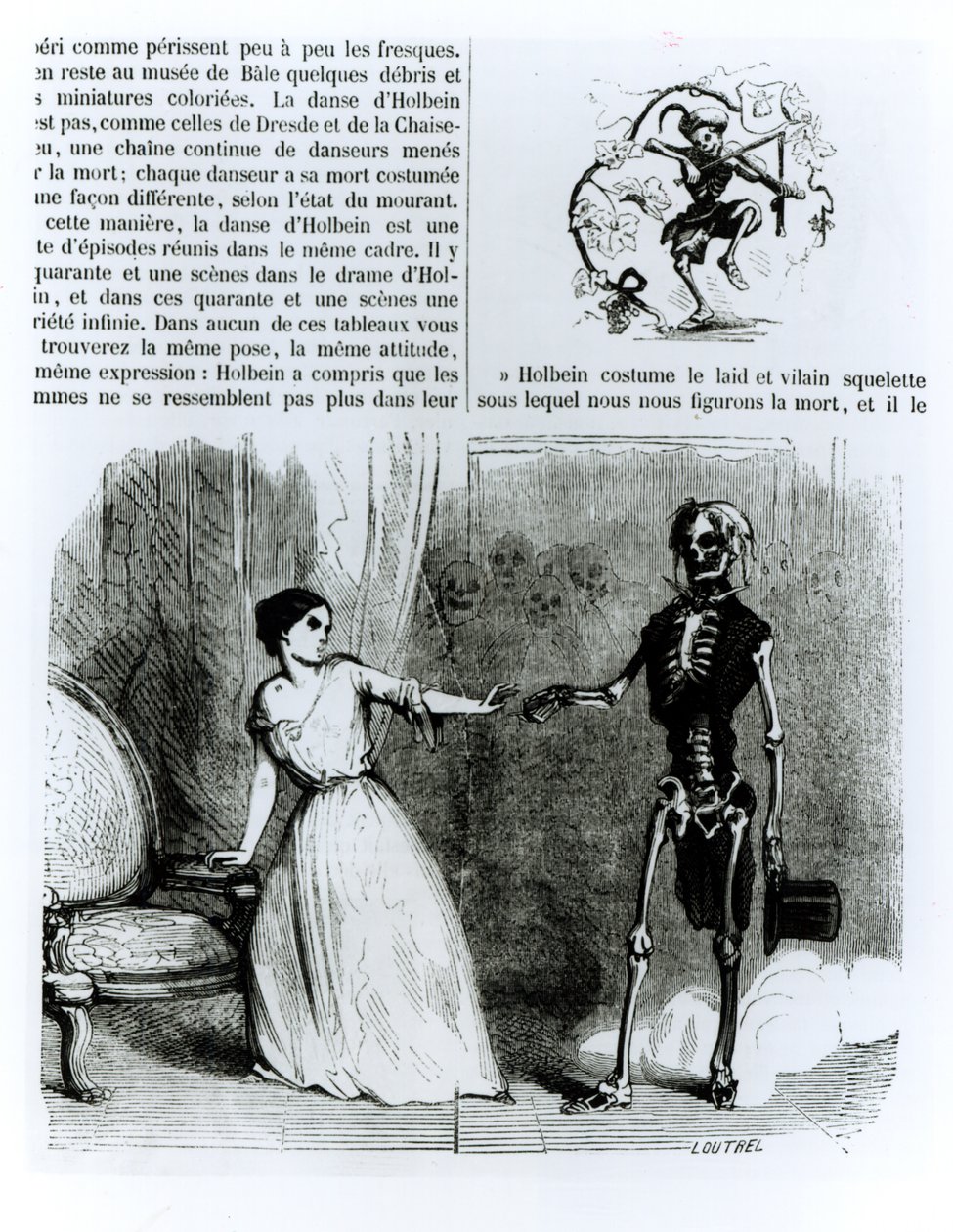 Dødedansen av Jean Baptiste Victor Loutrel