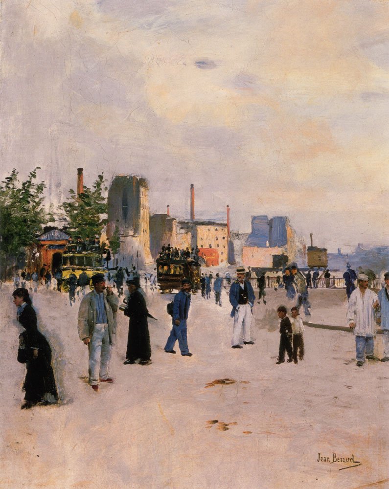 En morgenstur av Jean Beraud