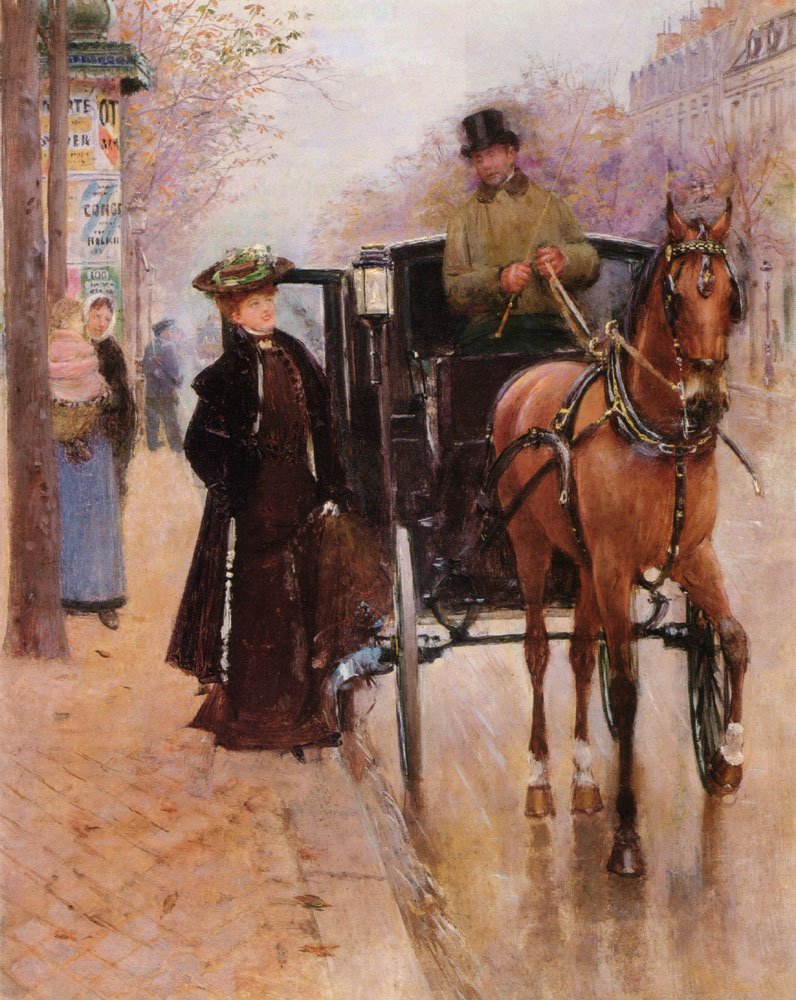 Hjem, sjåfør! av Jean Beraud