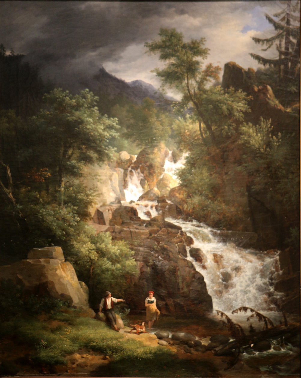 Kildene til Royat. av Jean Charles Joseph Rémond