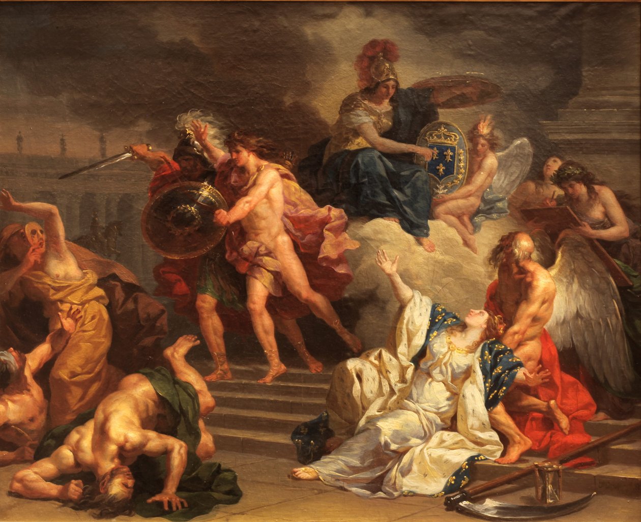 Frankrike reiste seg ved Time av Jean Charles Nicaise Perrin