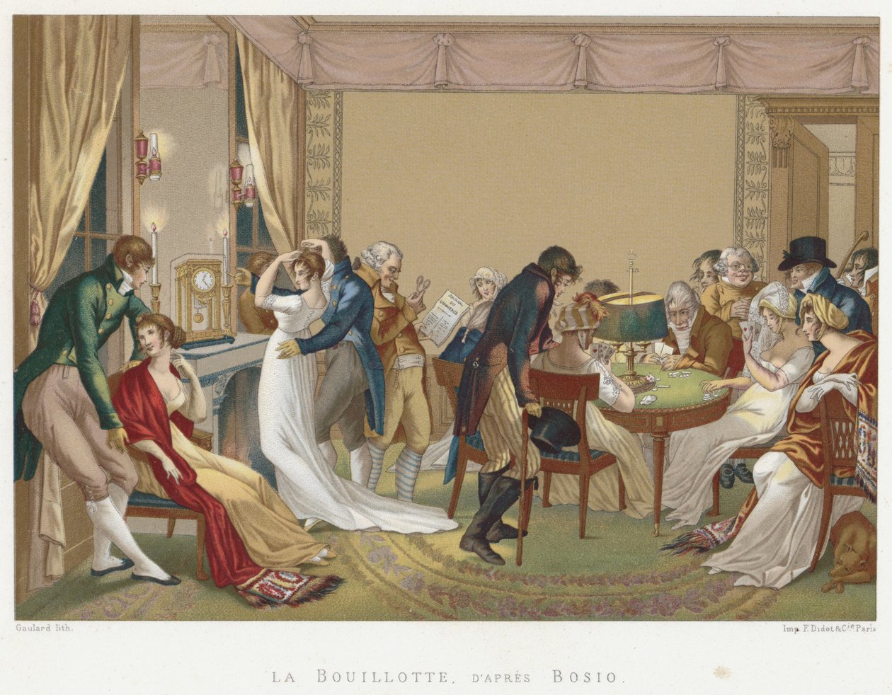 Varmtvannsflasken, 1798 av Jean Francois Bosio