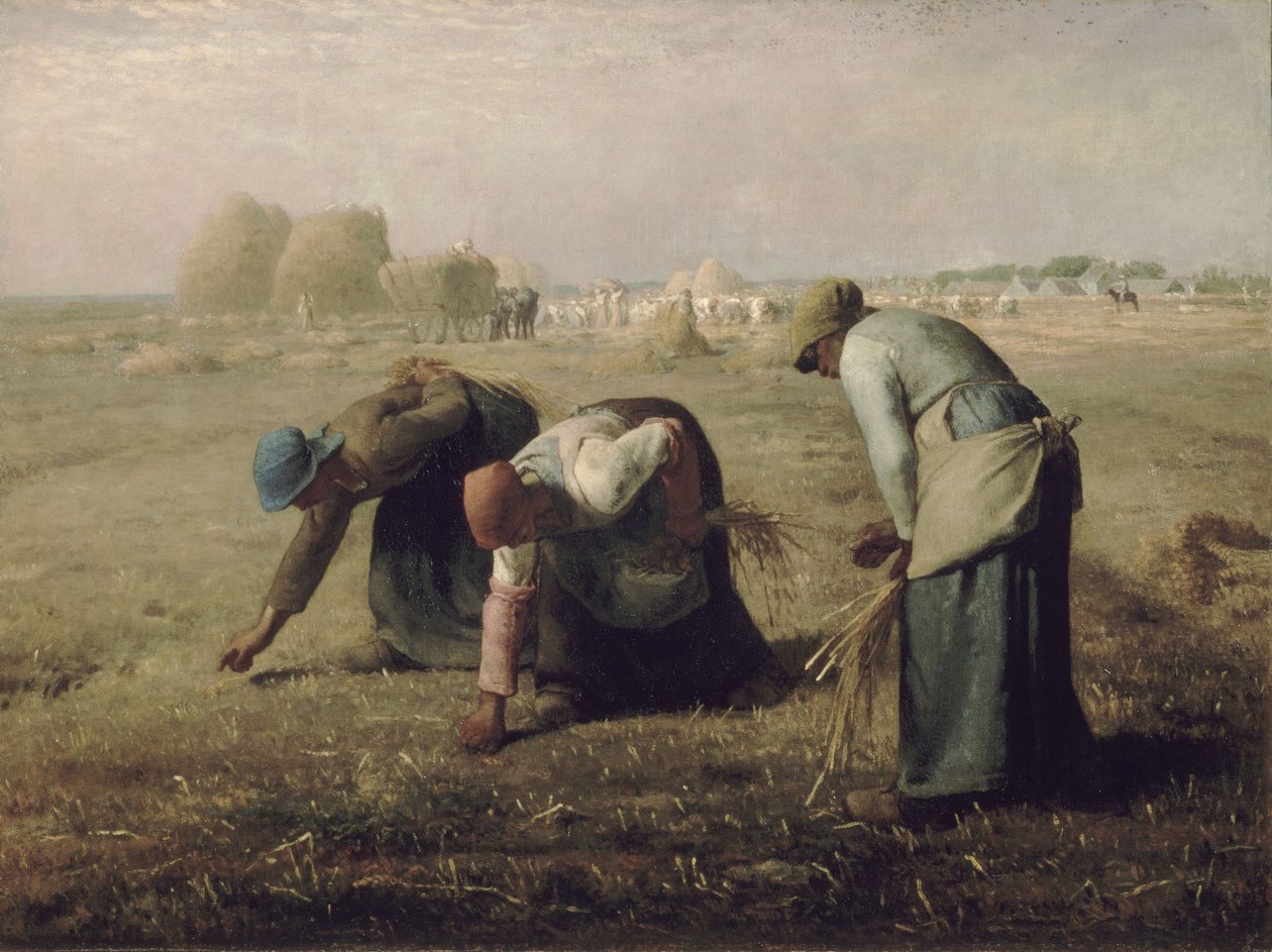 Gleaners av Jean Francois Millet