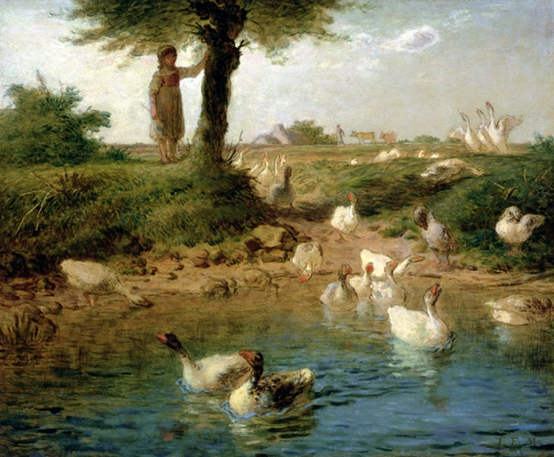 Gåsevakten av Jean Francois Millet