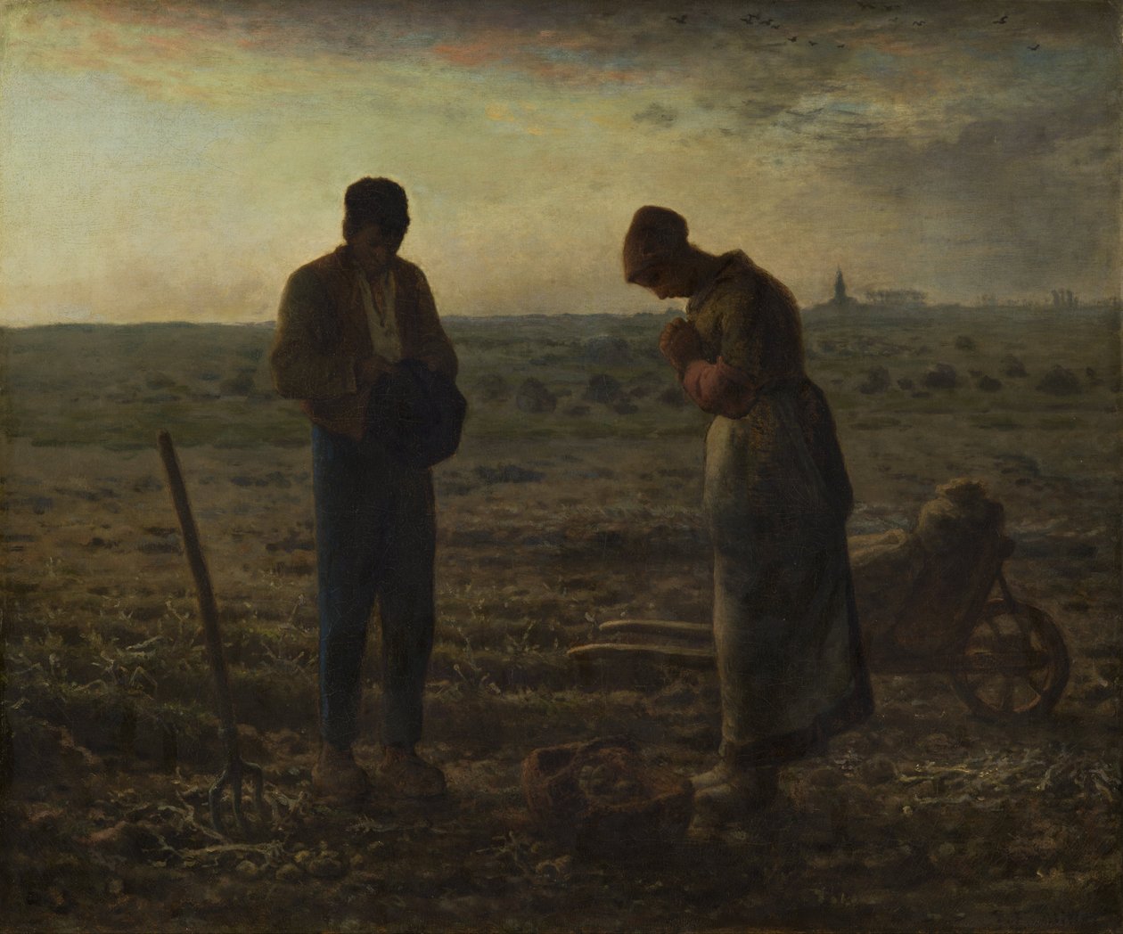 The Angelus av Jean Francois Millet