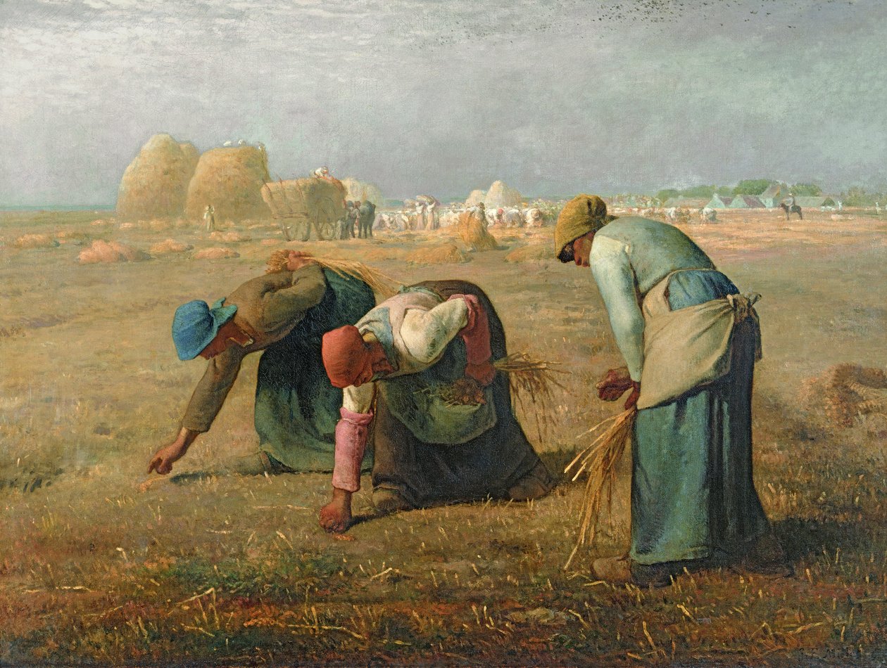 The Gleaners, 1857 av Jean Francois Millet