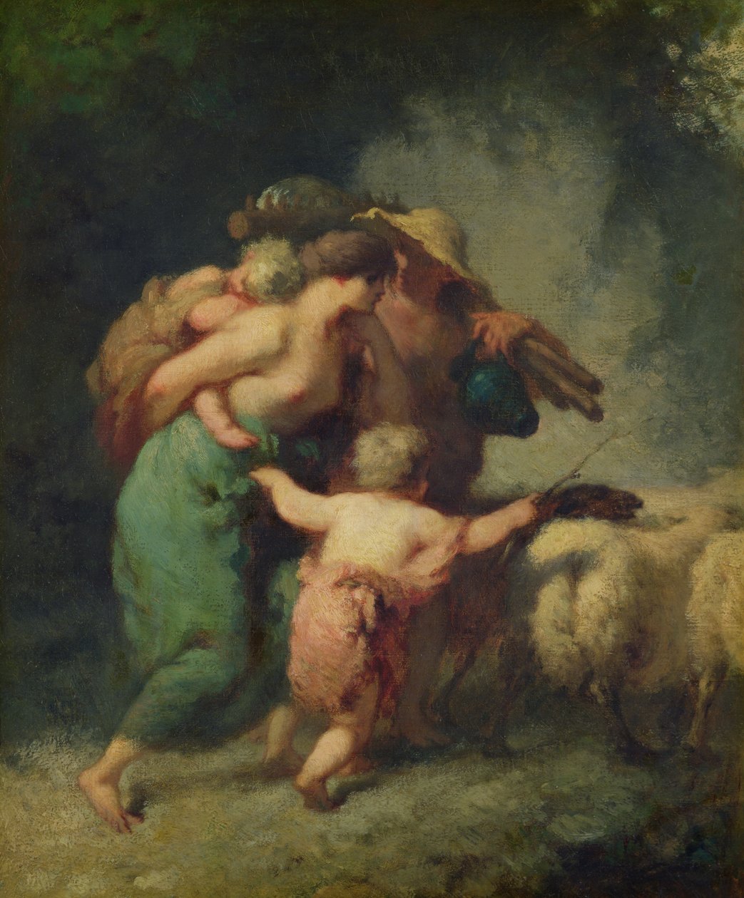 Flokkens retur av Jean Francois Millet