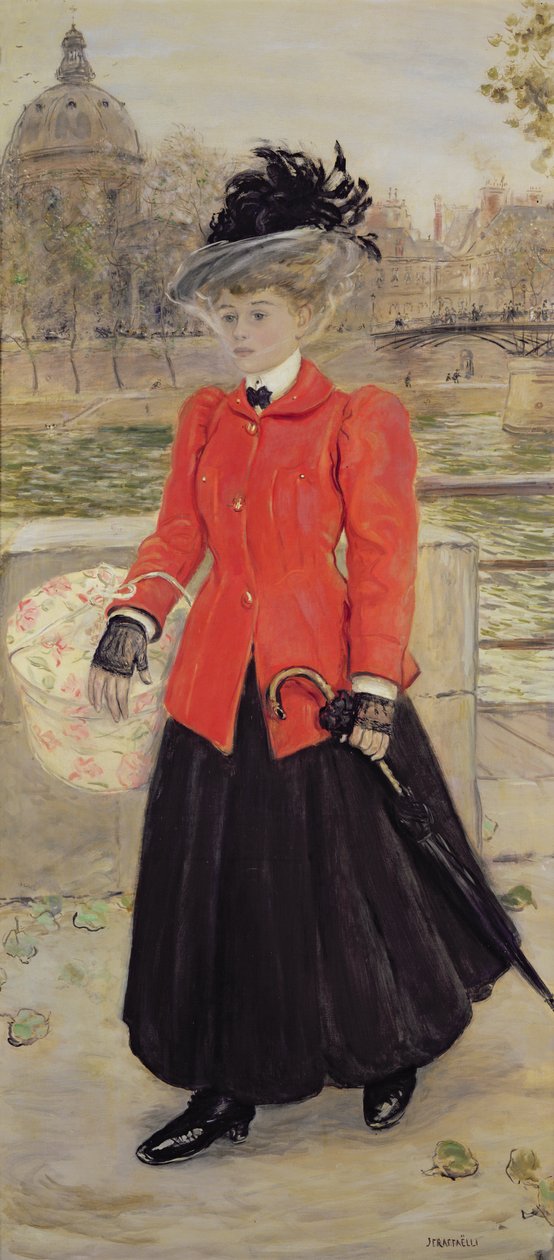 Lærlingen, 1908 av Jean Francois Raffaelli