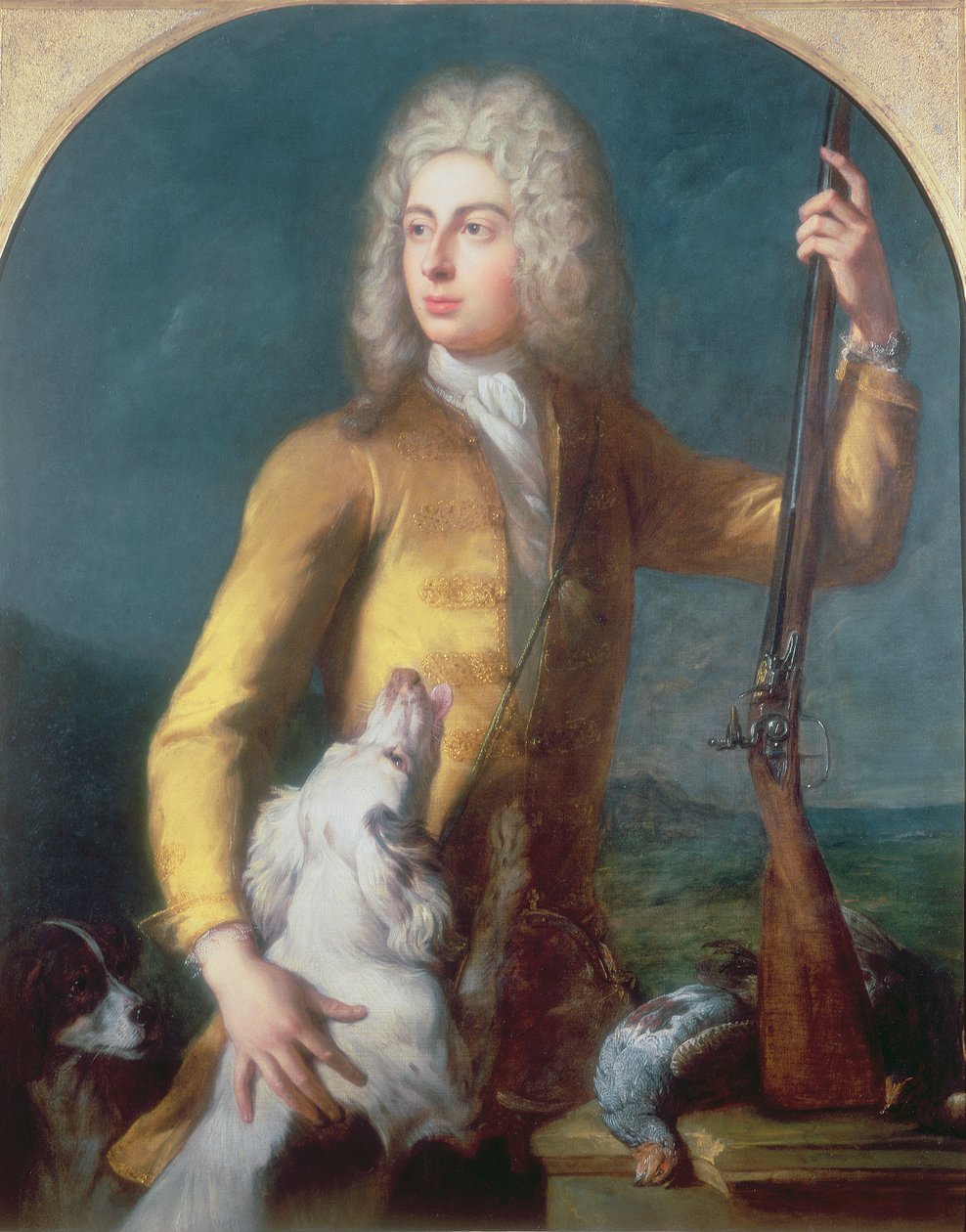 Et portrett av en mann av Jean François de Troy