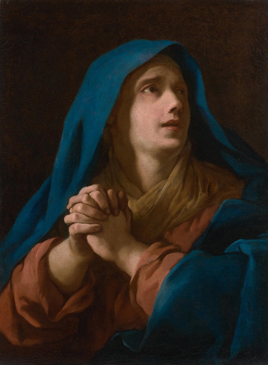 Jomfruen i bønn av Jean François de Troy