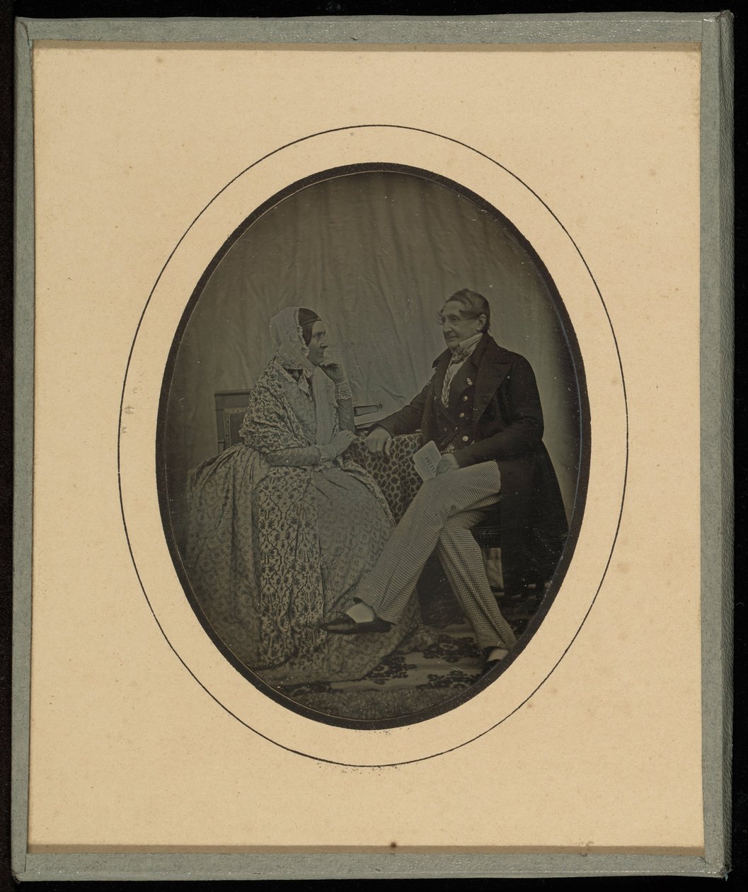 (Jean-Gabriel Eynard og Mme. Eynard-Lullin) av Jean Gabriel Eynard
