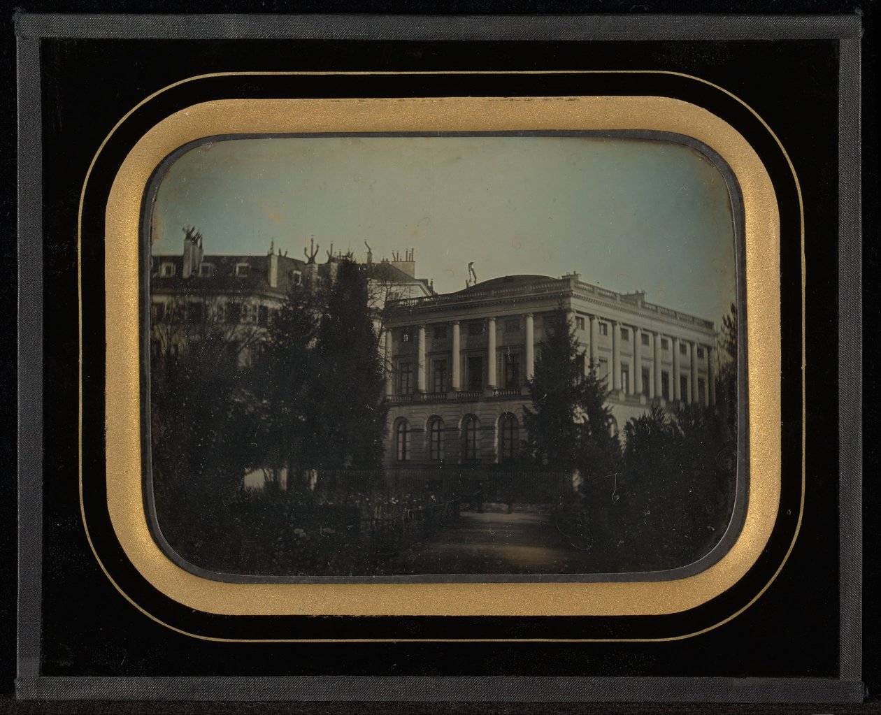 (Byhuset til Jean-Gabriel Eynard, kalt Palais Eynard, i Sveits) av Jean Gabriel Eynard
