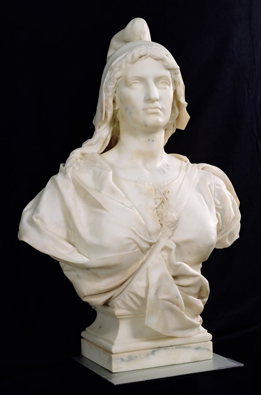 Republikken, 1880 (marmor) av Jean Gautherin