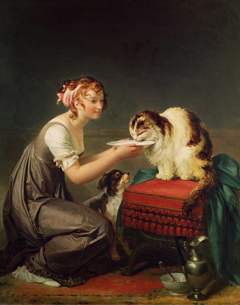 Katten lunsj av Jean Honore Fragonard