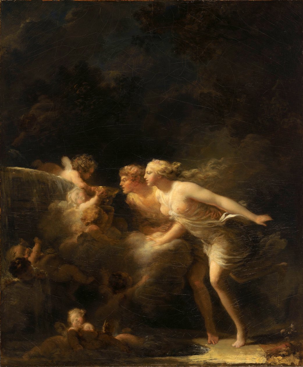 Kjærlighetens fontene av Jean Honore Fragonard