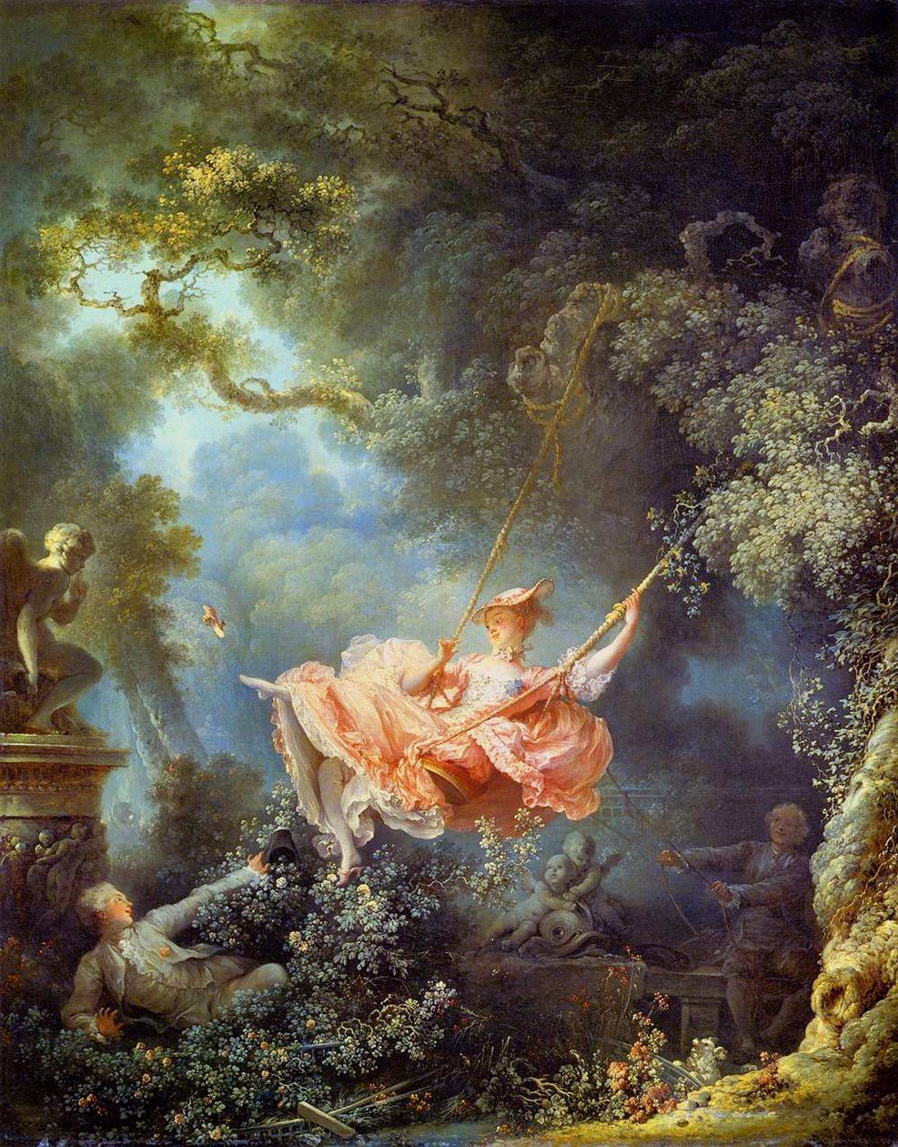 svinge av Jean Honore Fragonard