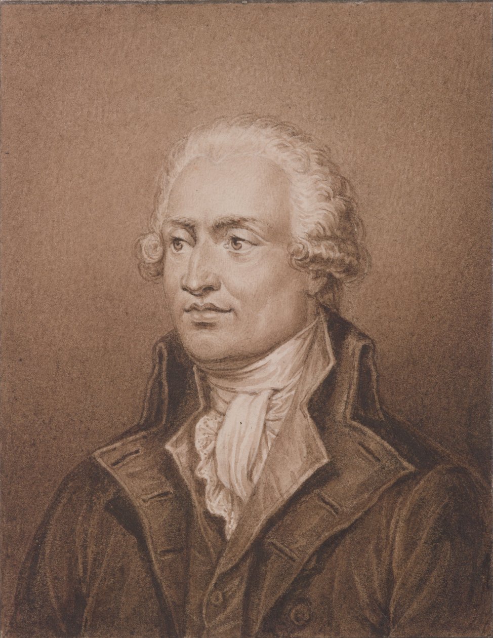 Marie Jean Antoine Nicolas de Caritat (1743-94) Marquis de Condorcet av Jean Jacques Frilley