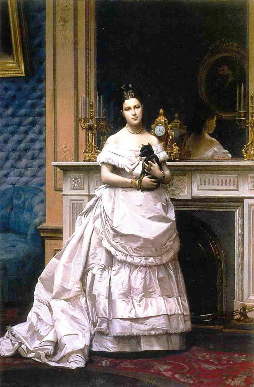 Marie Gerome, 1867-70 av Jean Leon Gerome