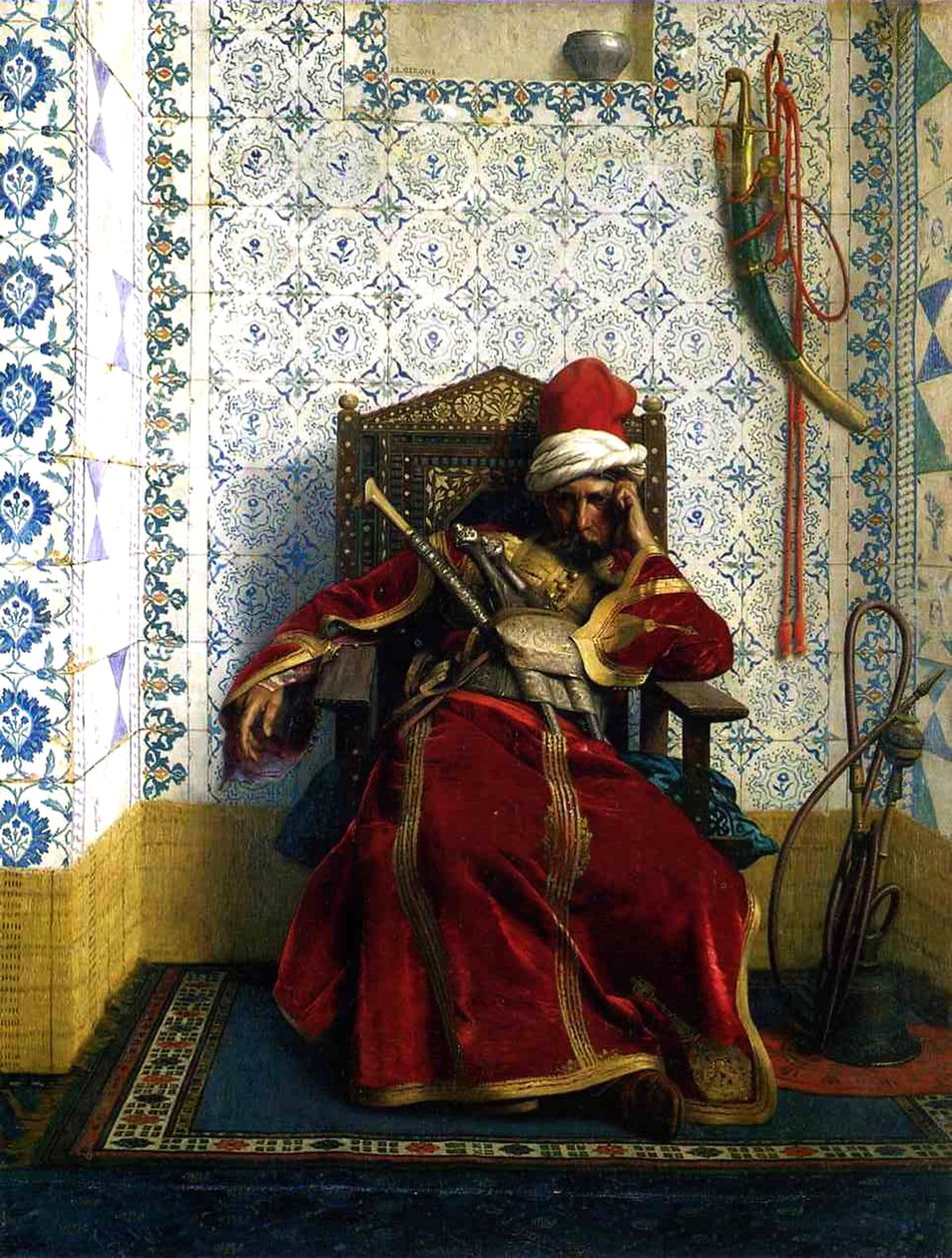Markos Botsaris, 1874 av Jean Leon Gerome