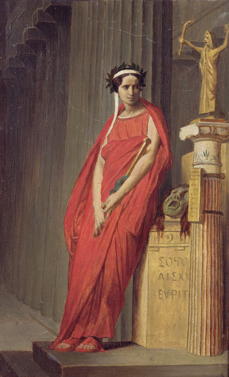 Rachel (1821–58) av Jean Leon Gerome