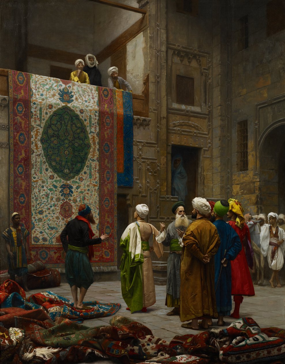 Teppekjøpmannen av Jean Leon Gerome