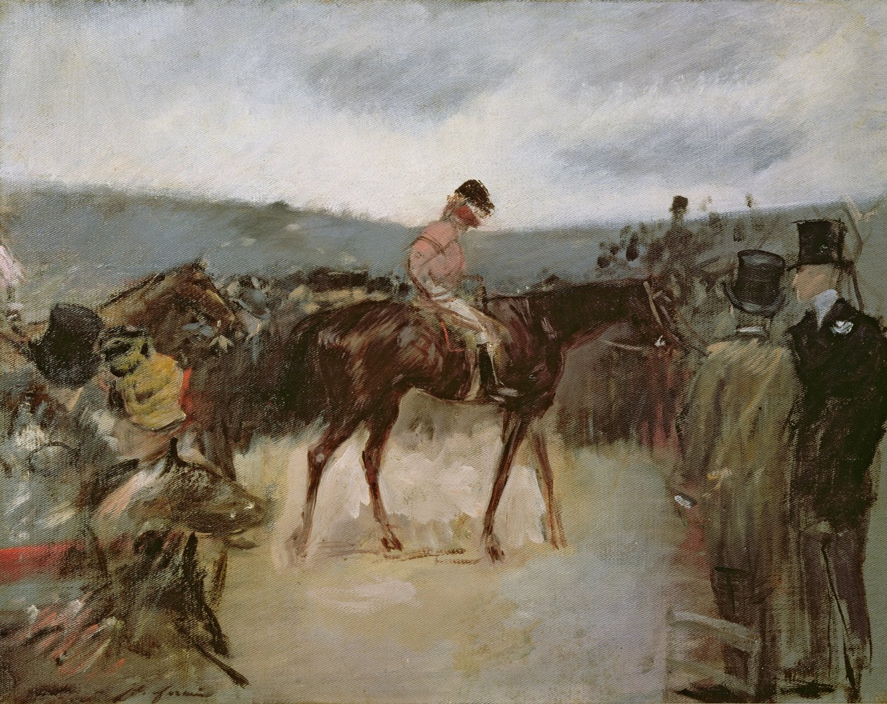 På løpene av Jean Louis Forain