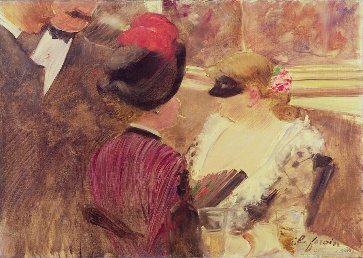 Boksen av Jean Louis Forain