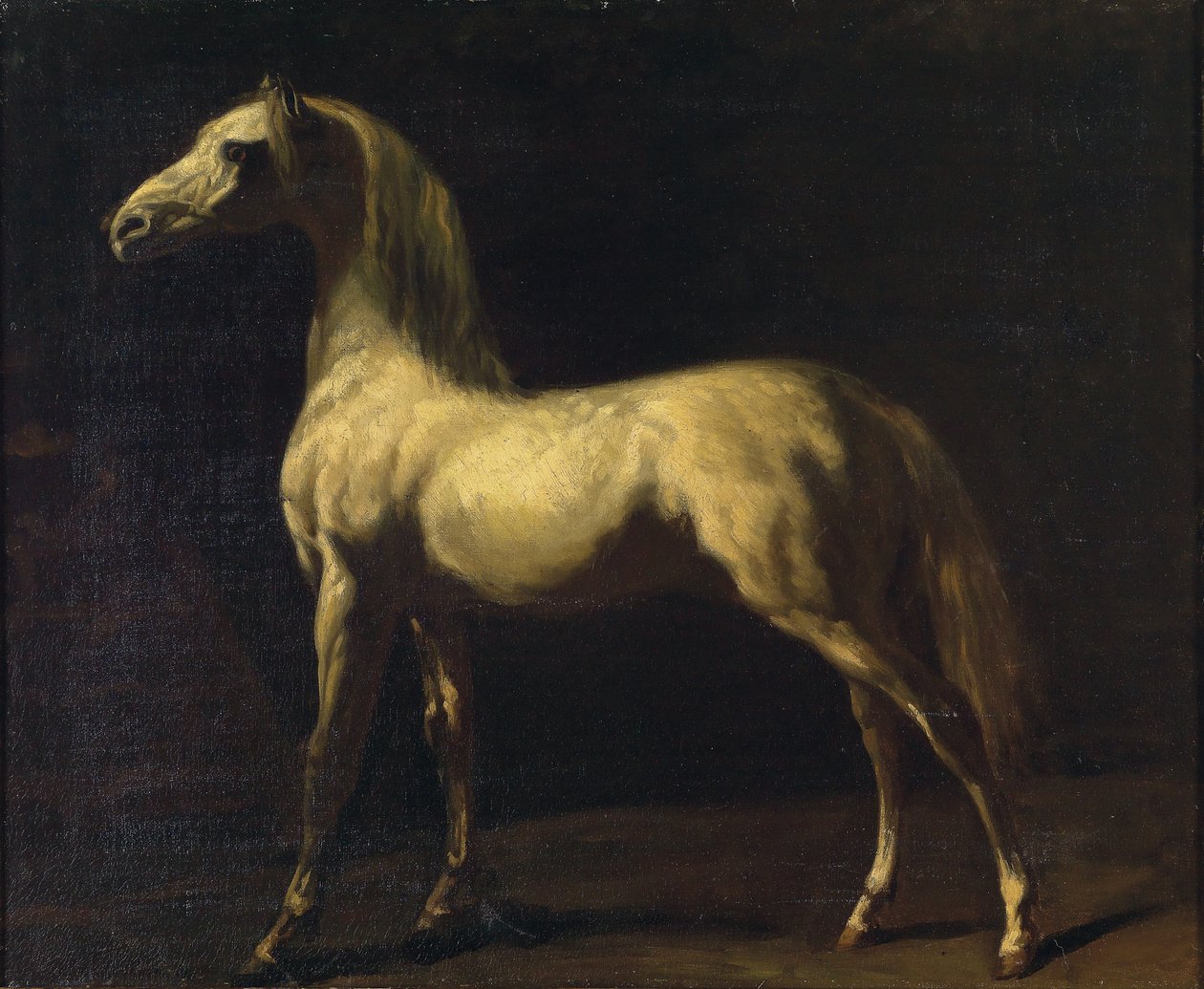 En stående hest av Theodore Gericault
