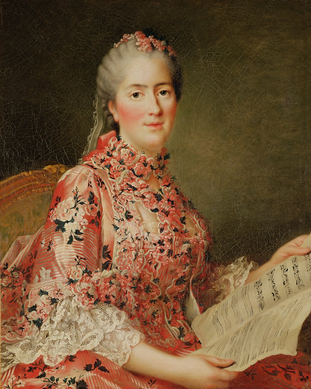 Portrett av Victoire of France (1733-99) av Jean Marc Nattier