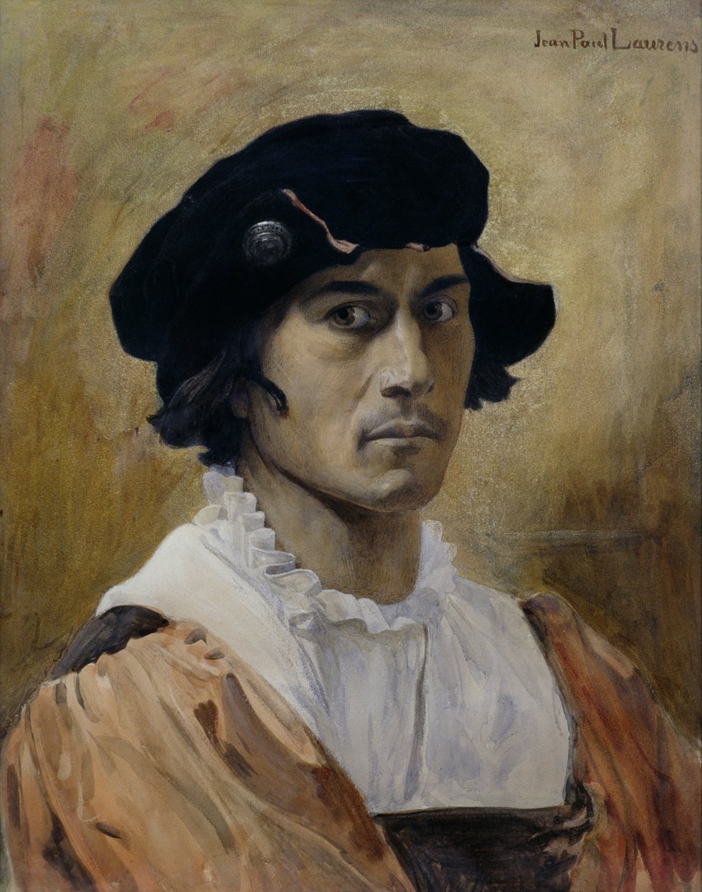 The Florentine (olje) av Jean Paul Laurens