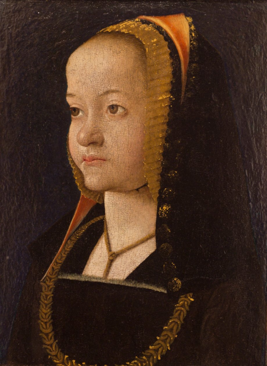 Portrett av en kvinne av Jean Perreal