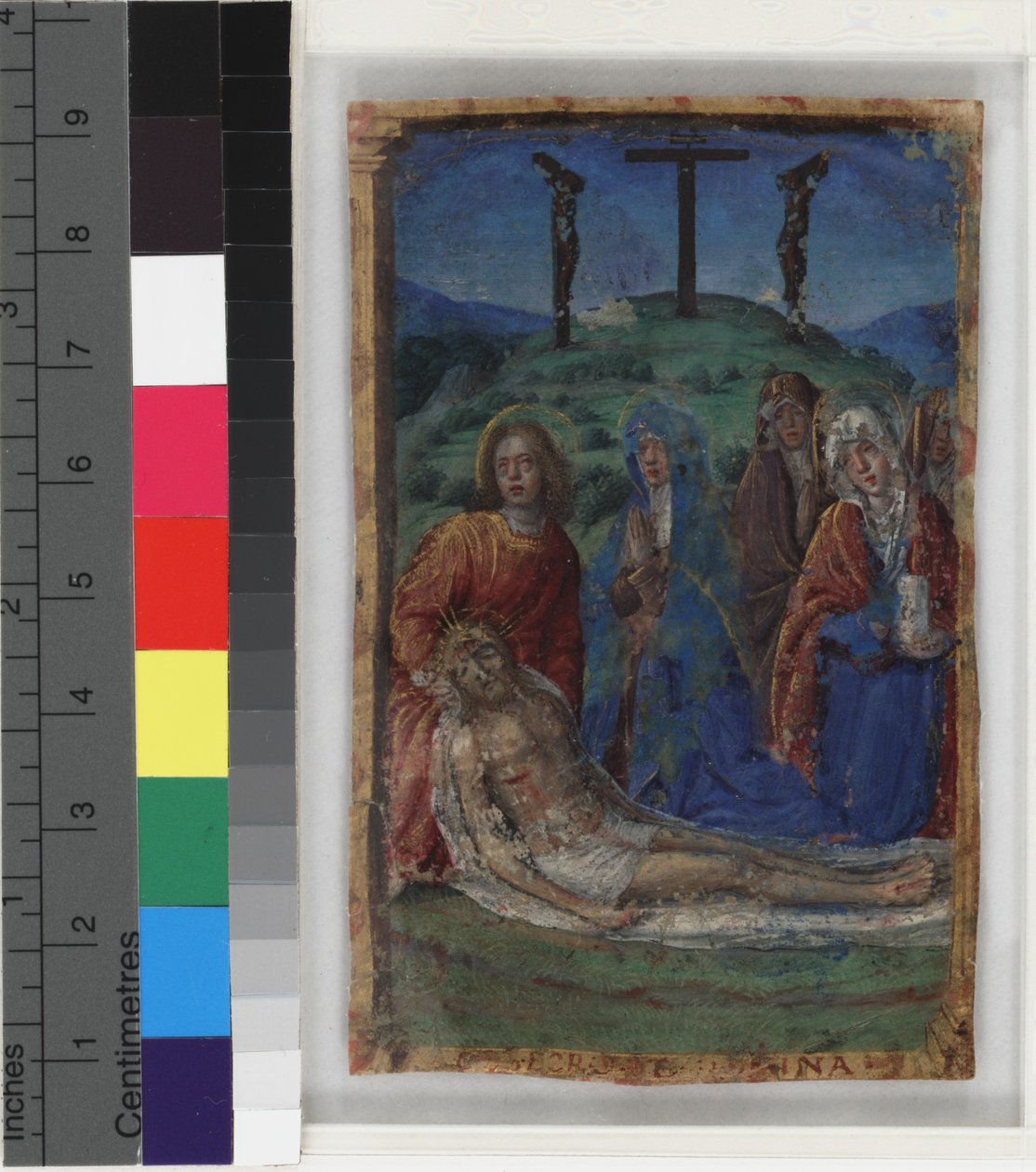 The Lamentation of Christ, ca. 1495 av Jean Poyer