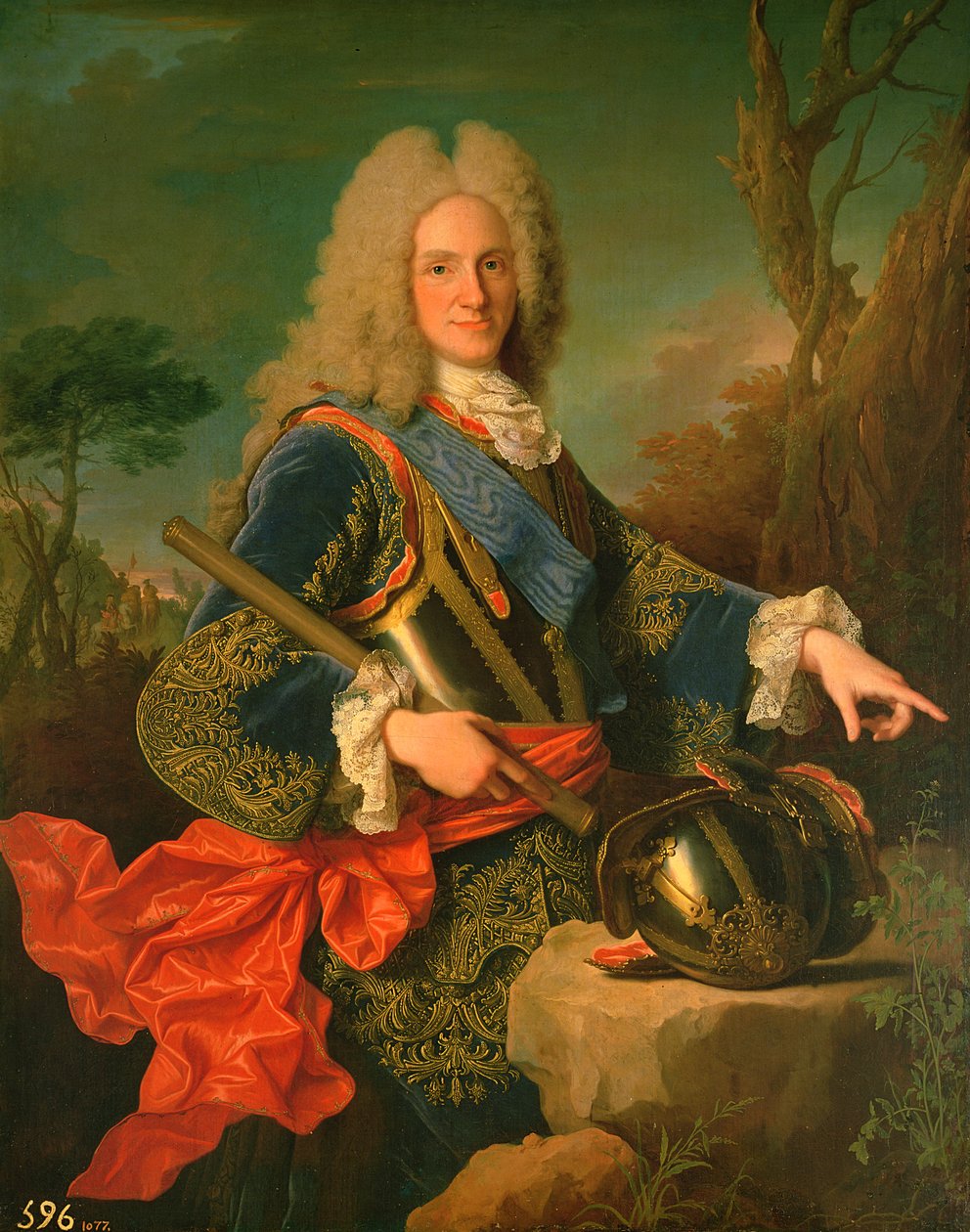 Portrett av Filip V (1683-1746) av Jean Ranc