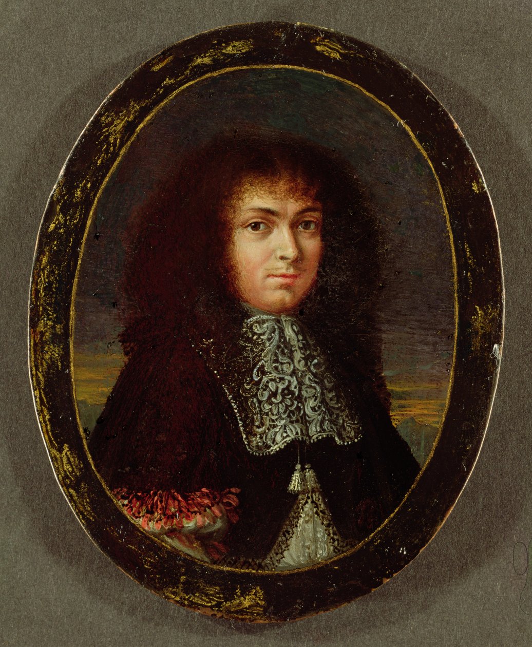 Portrett av Louis XIV (olje på kobber) av Jean the Elder Petitot
