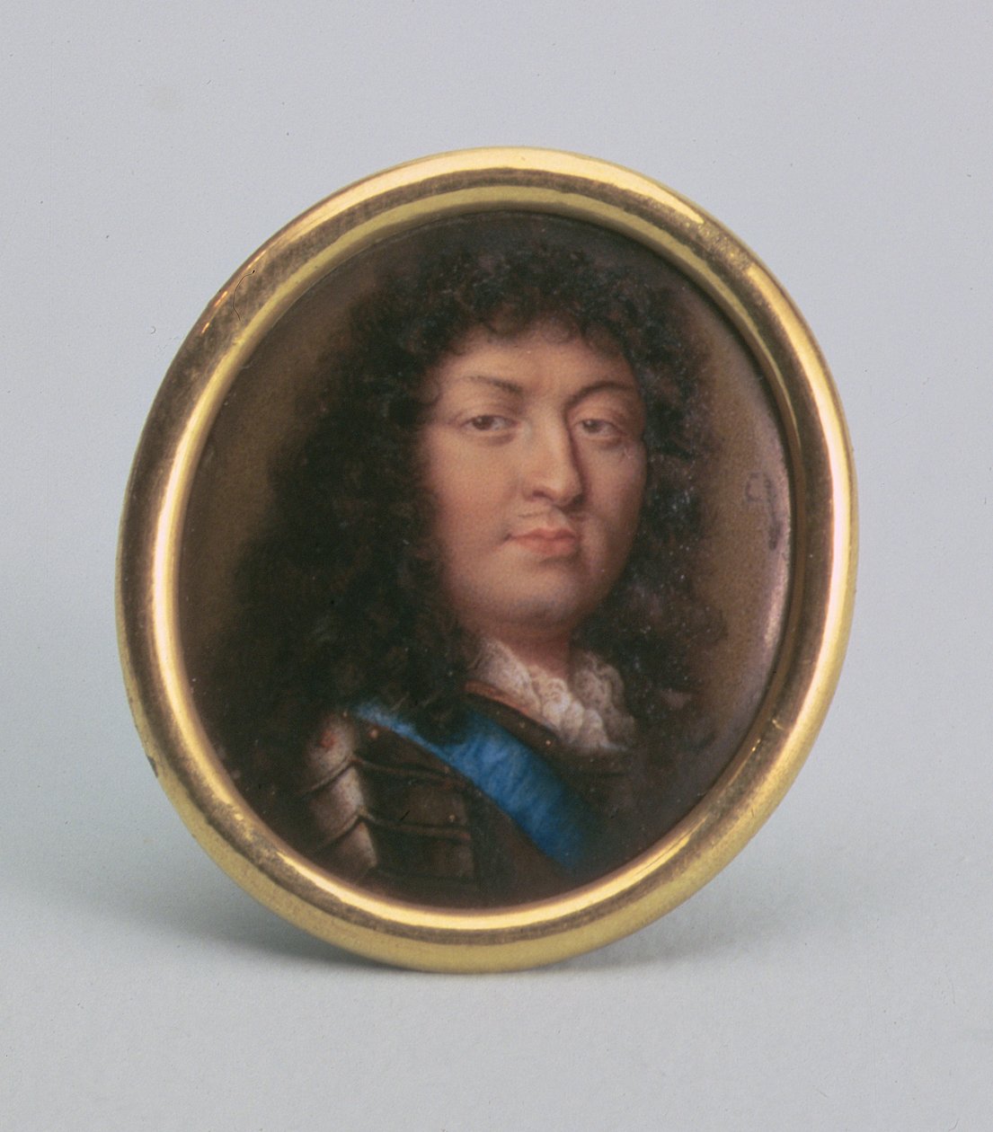 Portrett av Louis XIV, konge av Frankrike (emalje) av Jean the Elder Petitot