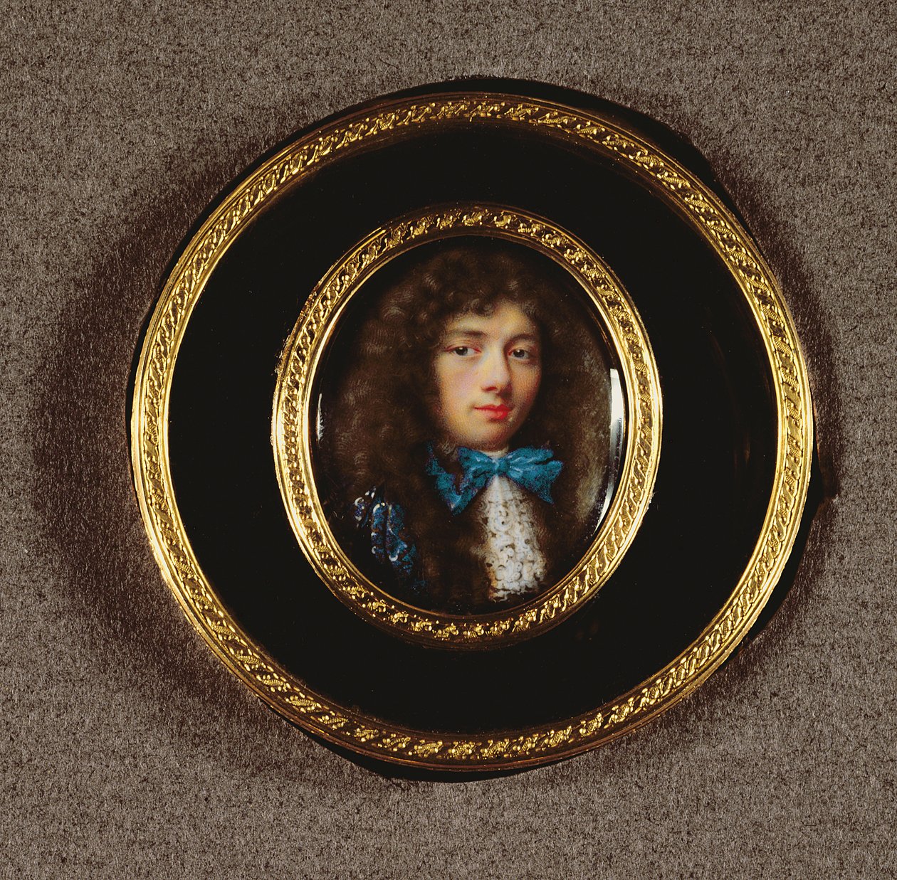 Selvportrett (wc på vellum) av Jean the Elder Petitot