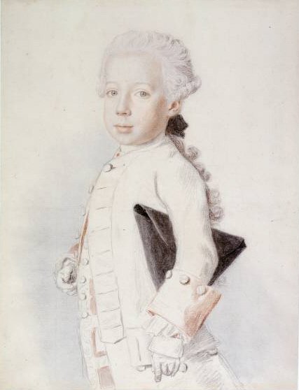 Portrett av erkehertug Maximilian Francis av Østerrike av Jean Étienne Liotard