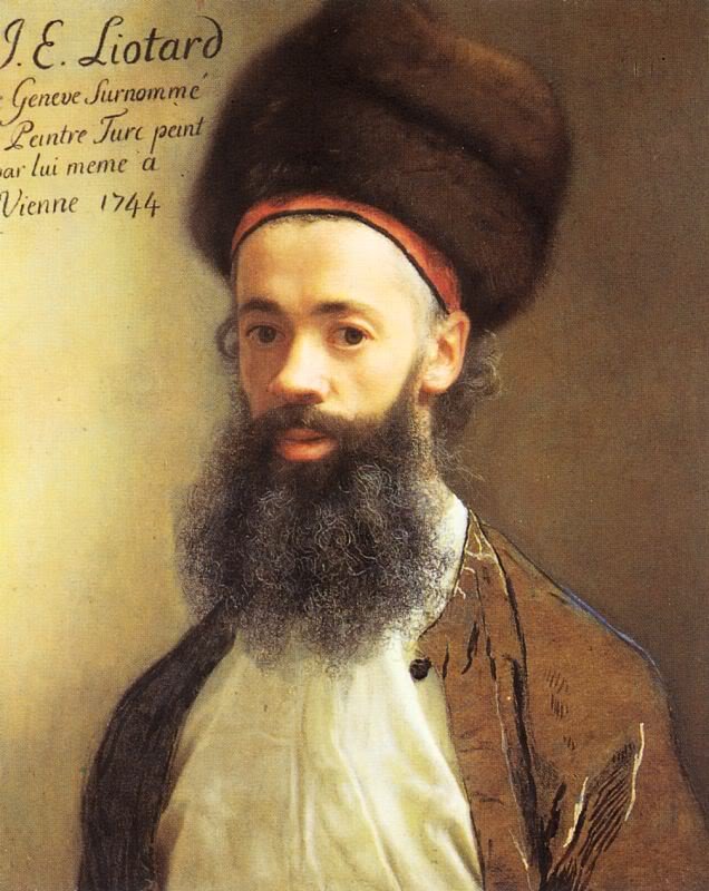 Selvportrett av Jean Étienne Liotard