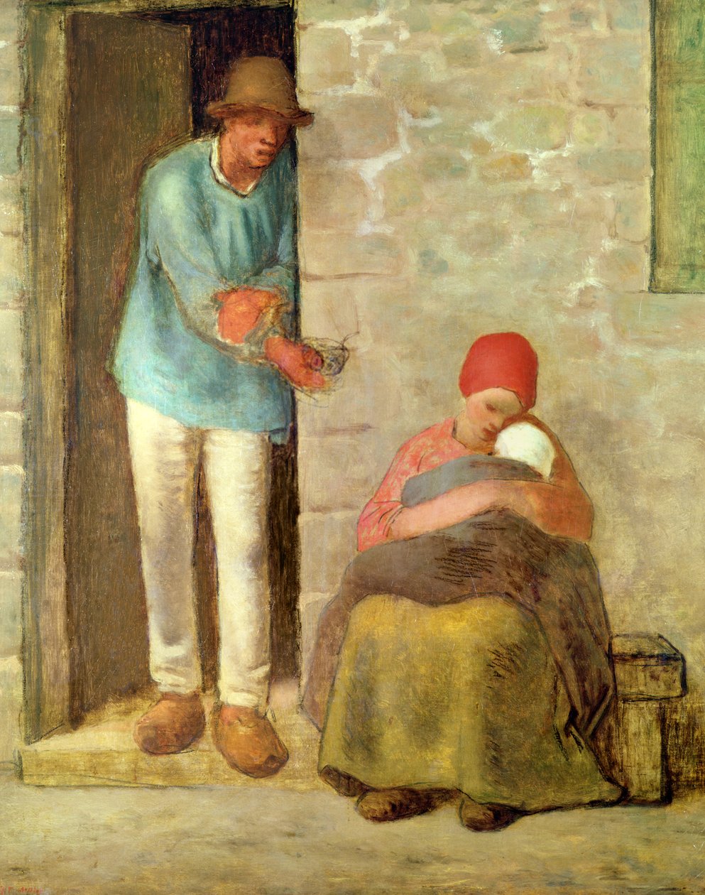 Næring, 1858 av Jean Francois Millet