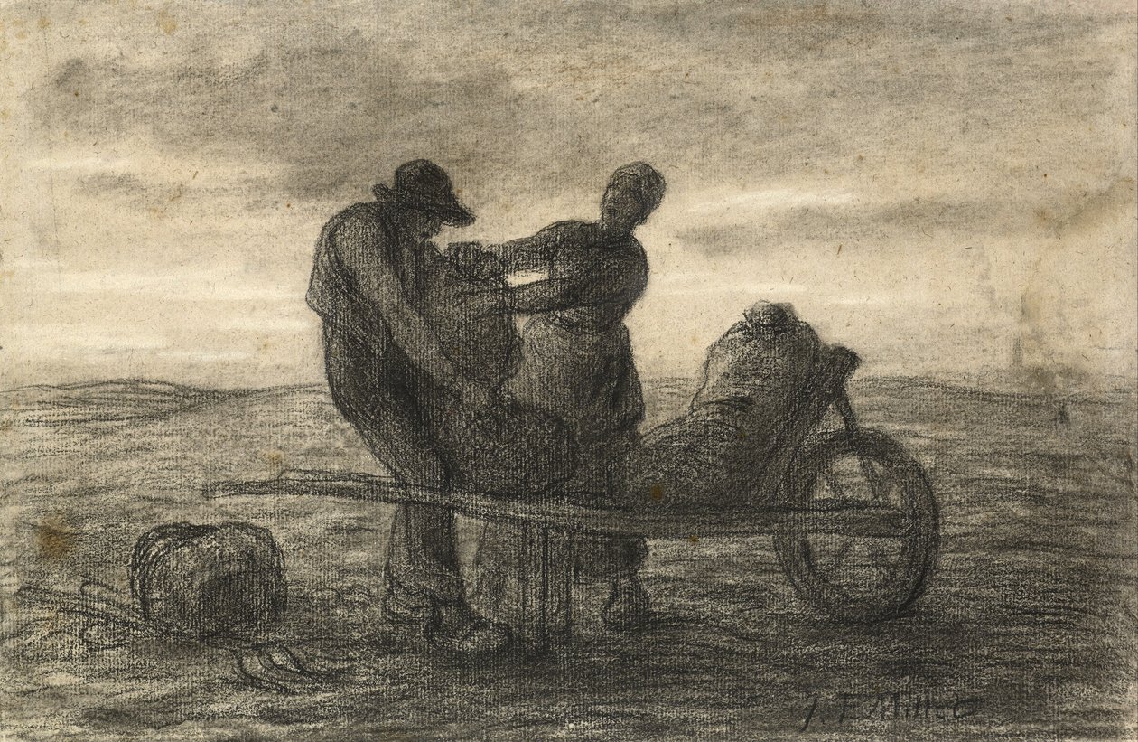 Potethøsten av Jean Francois Millet