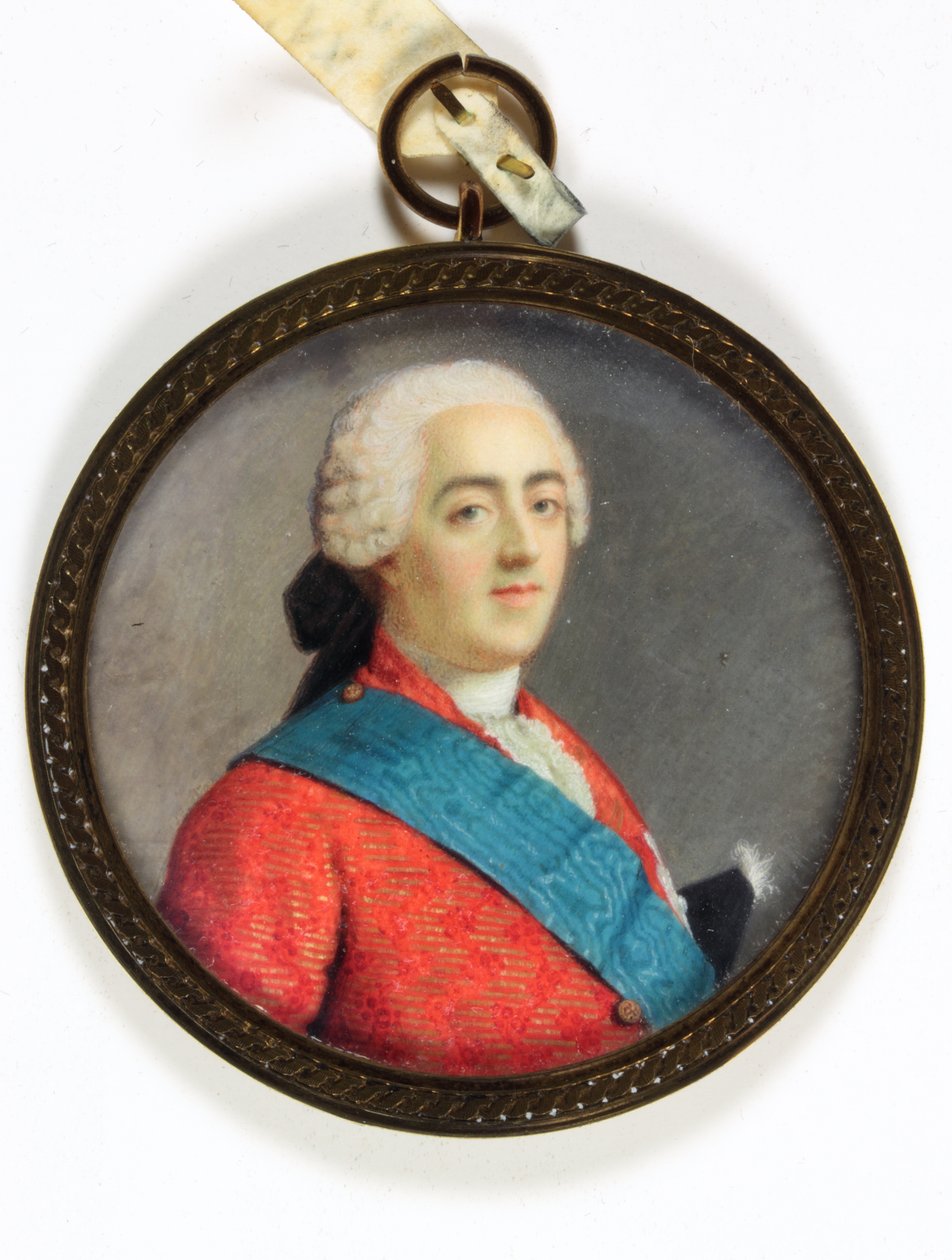 Louis XV, konge av Frankrike (emalje) av Jean Adam Serre