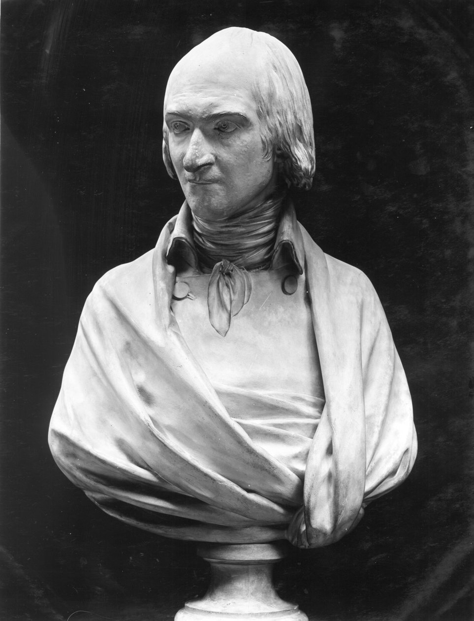 Adrien Duquesnoy (gips) av Jean Antoine Houdon
