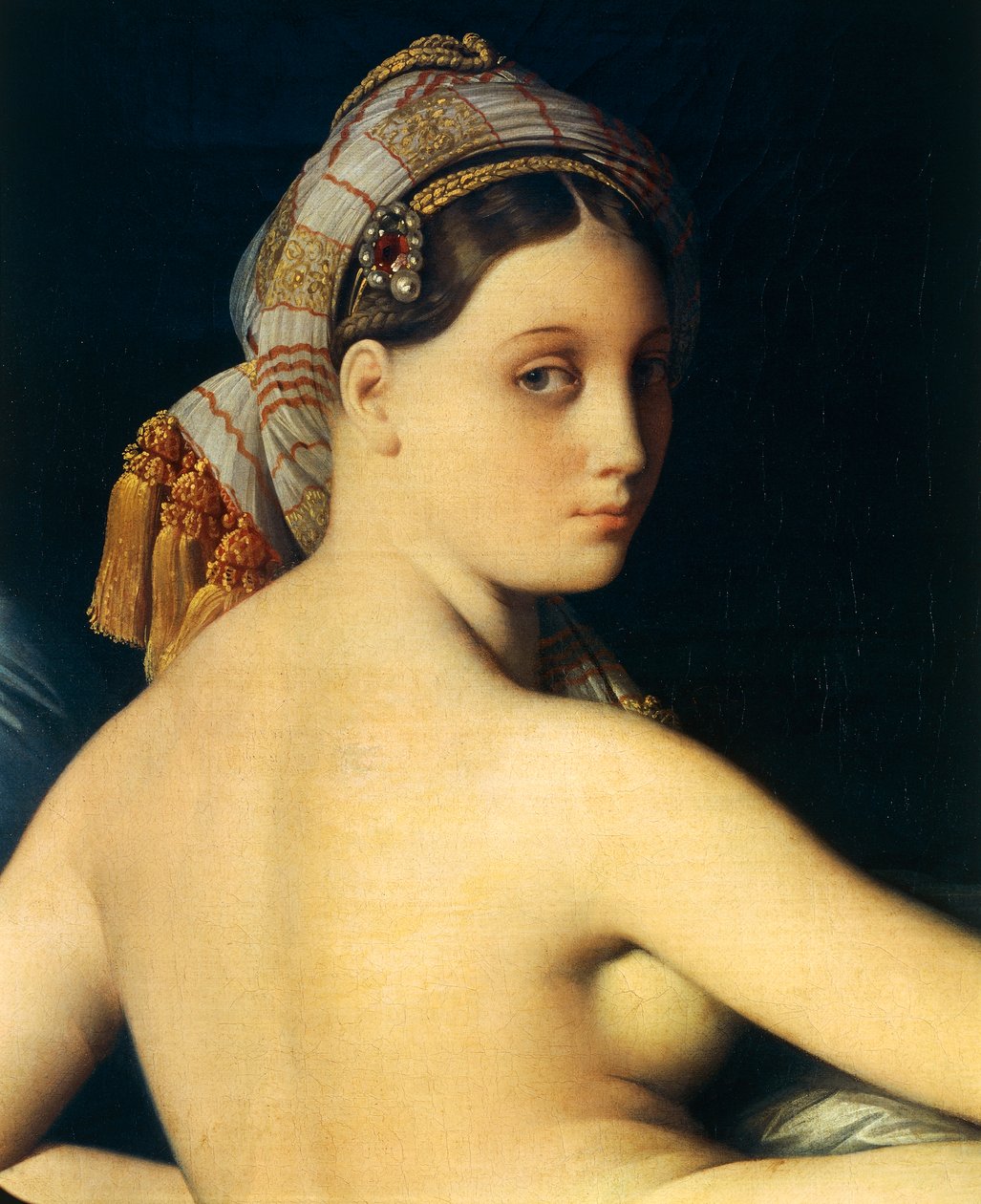 Flott Odalisque av Jean Auguste Dominique Ingres