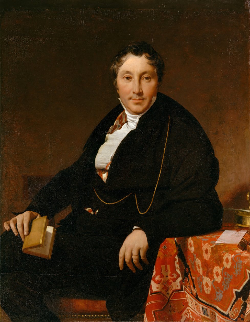 Jacques-Louis Leblanc 1774-1846, 1823. av Jean Auguste Dominique Ingres
