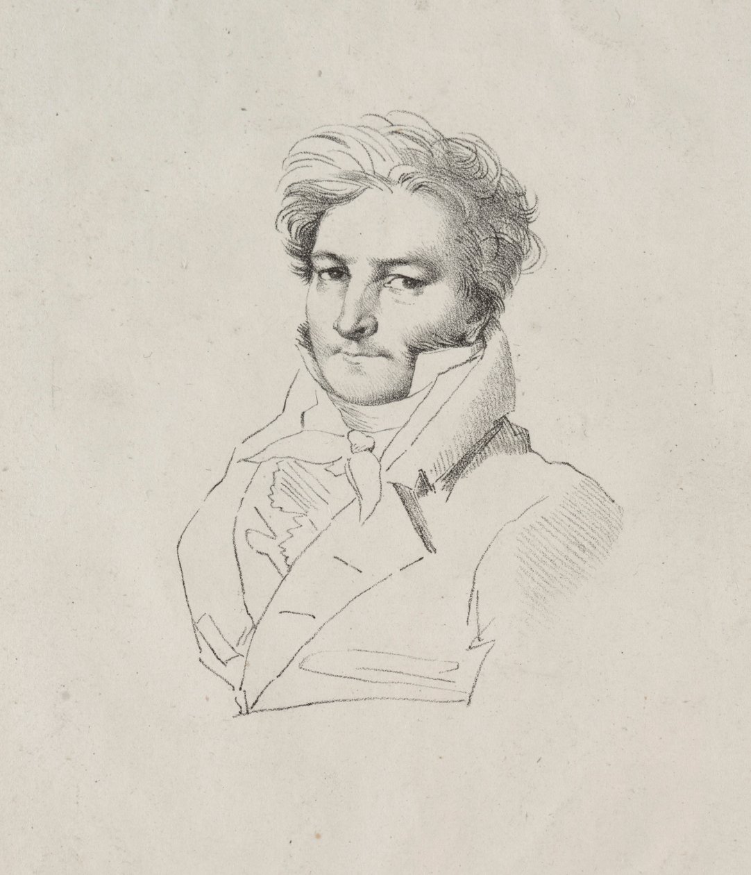 Jacques Marguet de Norvins. av Jean Auguste Dominique Ingres