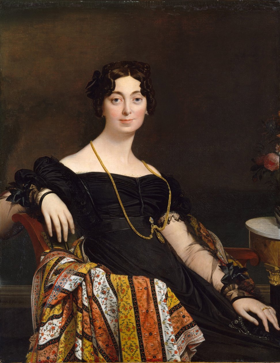 Fru Jacques-Louis Leblanc av Jean Auguste Dominique Ingres