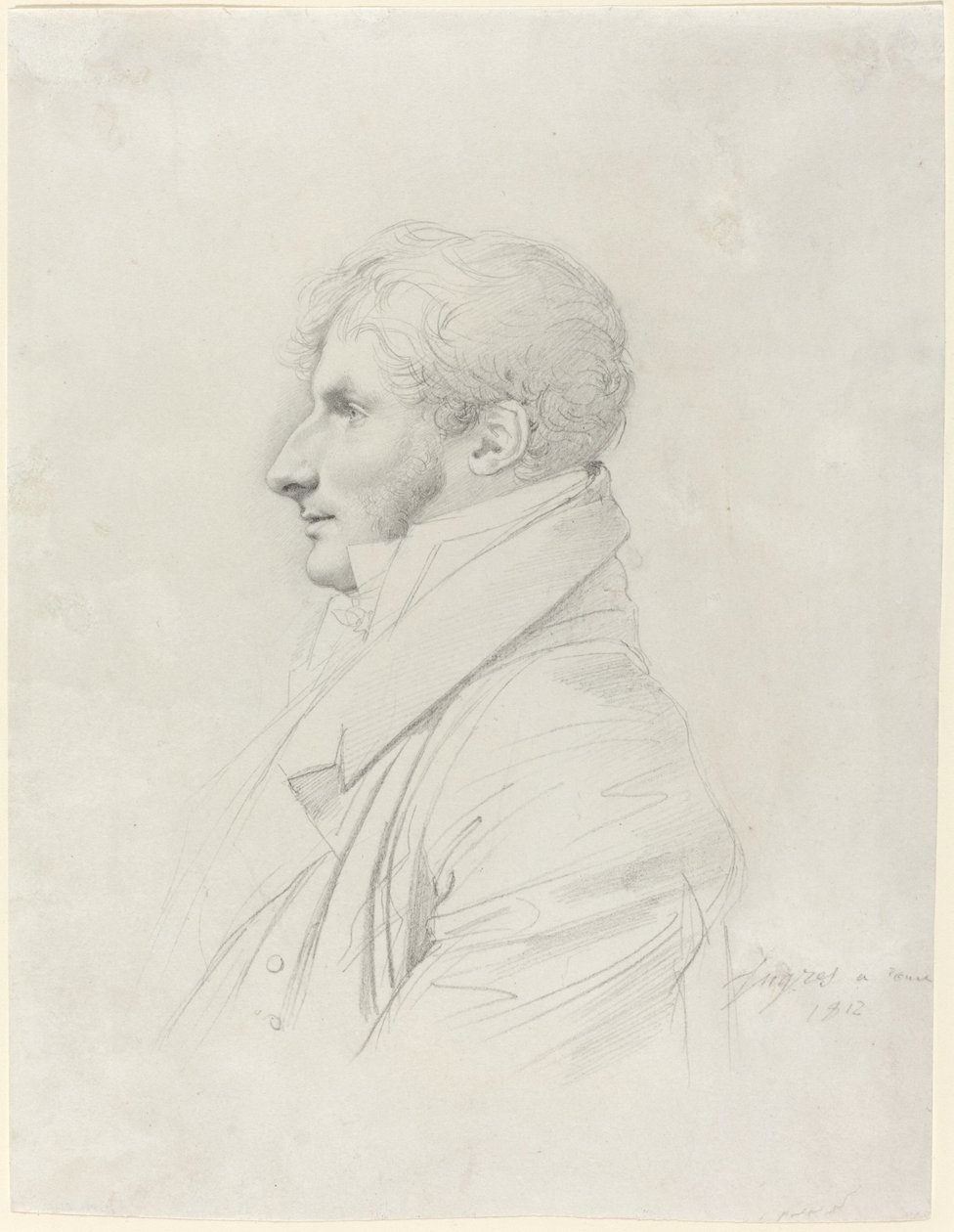 Philippe Mengin de Bionval av Jean Auguste Dominique Ingres