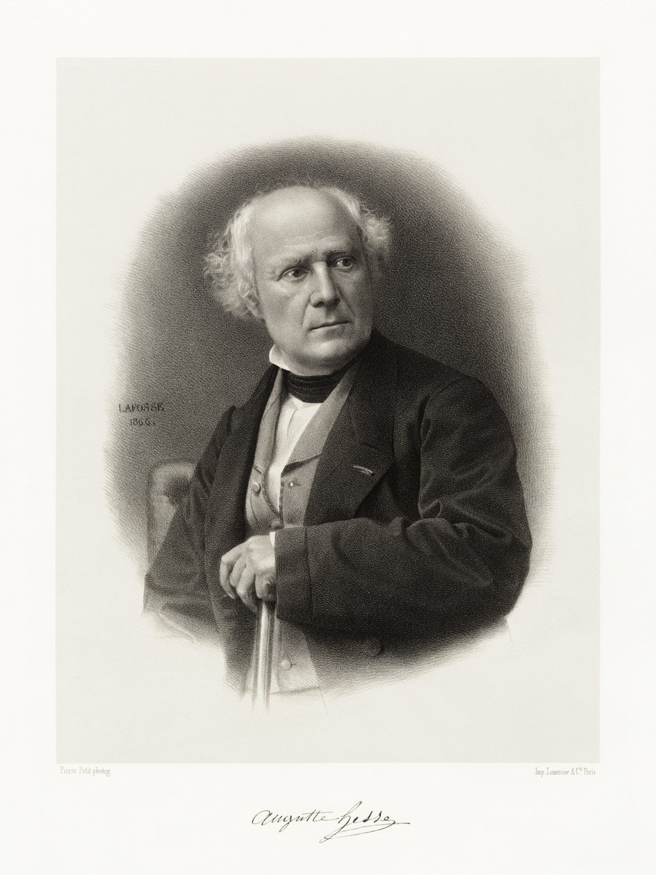 Nicolas Auguste Hesse, 1865-66 av Jean Baptiste Adolphe Lafosse